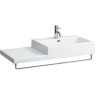 Раковина накладная LAUFEN LIVING CITY 100х46 полочка слева 8.1843.1.000.104.1