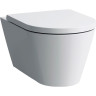 Сиденье LAUFEN KARTELL BY с механизмом мягкого закрывания, матовый серый 8.9133.1.759.000.1